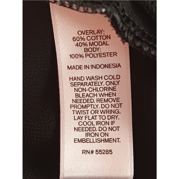 Express Black Camisole with Gold Sequin Detail - Picture 7 of 7